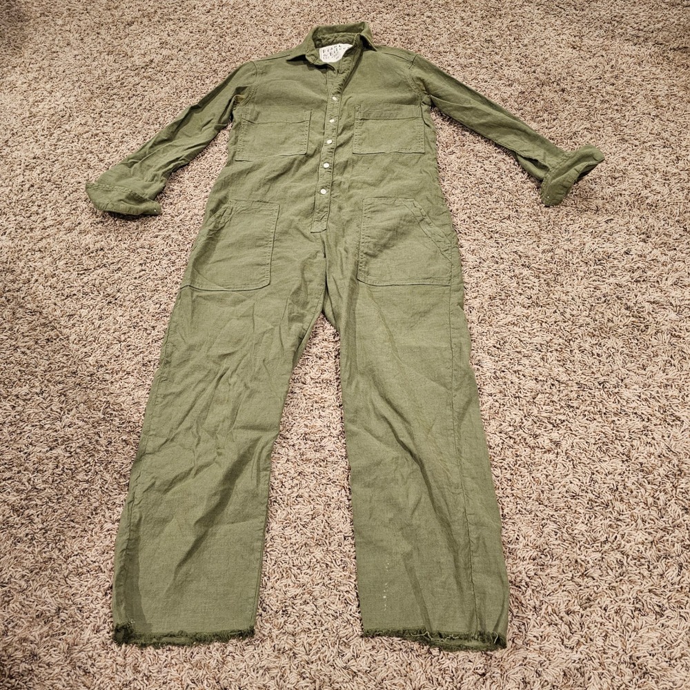 Frank‎ & Eileen Jumpsuit Northern Ireland Utility Olive Green XXS